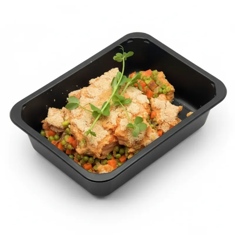 Healthy ovenschotel met zoete aardappel