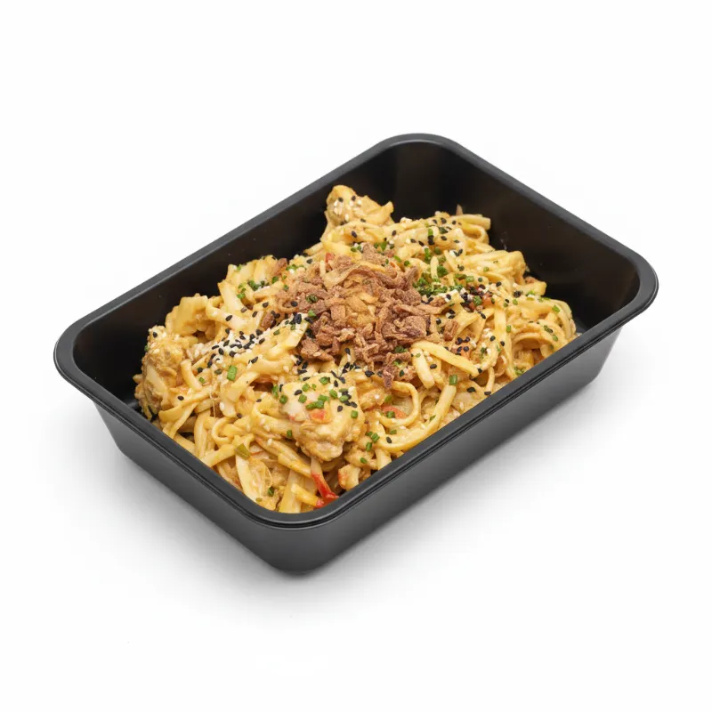 Pad thai met kip & noedels 😋