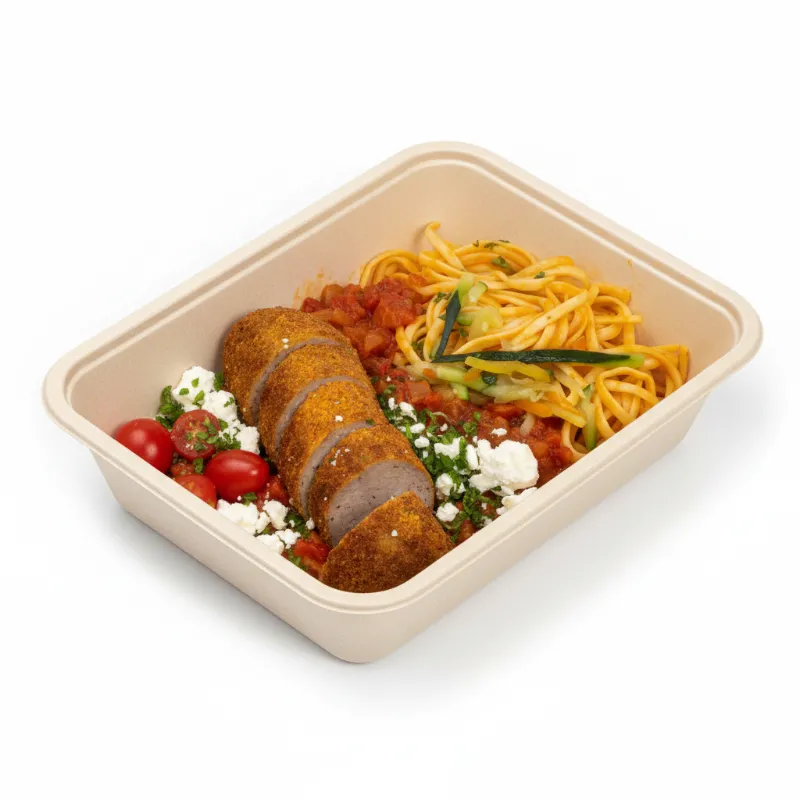 Mediterraans gehaktbroodje