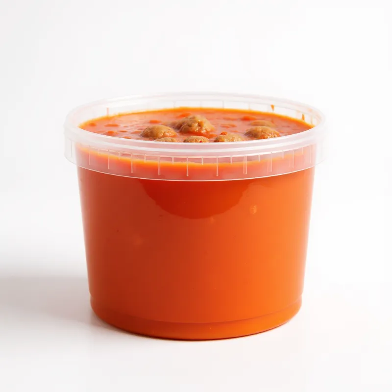 Tomatensoep met balletjes - Minestrone soep